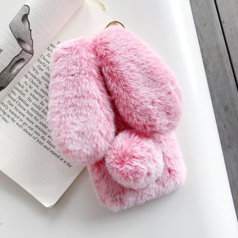 Coque Lapin en Fourrure pour iPhone 14 Plus - Coque Wiqeo 15€-20€, Coque, iPhone 14 Plus Wiqeo, Déstockeur de Coques Pour iPhone