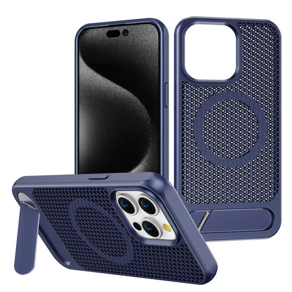 Coque Magnétique Antichoc Avec Dissipation Thermique pour iPhone 14 - Bleu