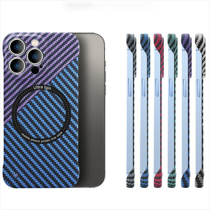 Coque Magnétique Aspect Fibre de Carbone pour iPhone 14 Pro Max - Coque Wiqeo 10€-15€, Coque, iPhone 14 Pro Max, Magsafe, Silicone Wiqeo, Déstockeur de Coques Pour iPhone