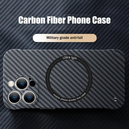 Coque Magnétique Aspect Fibre de Carbone pour iPhone 14 Pro Max - Coque Wiqeo 10€-15€, Coque, iPhone 14 Pro Max, Magsafe, Silicone Wiqeo, Déstockeur de Coques Pour iPhone