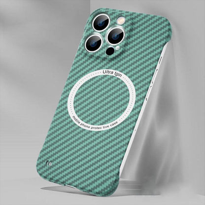 Coque Magnétique Aspect Fibre de Carbone pour iPhone 14 Pro Max - Coque Wiqeo 10€-15€, Coque, iPhone 14 Pro Max, Magsafe, Silicone Wiqeo, Déstockeur de Coques Pour iPhone