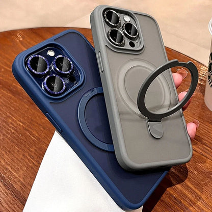 Coque Magnétique Élégante Avec Support Pratique pour iPhone 14