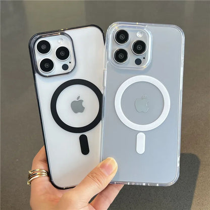 Coque Magnétique Transparente Antichoc pour iPhone 14