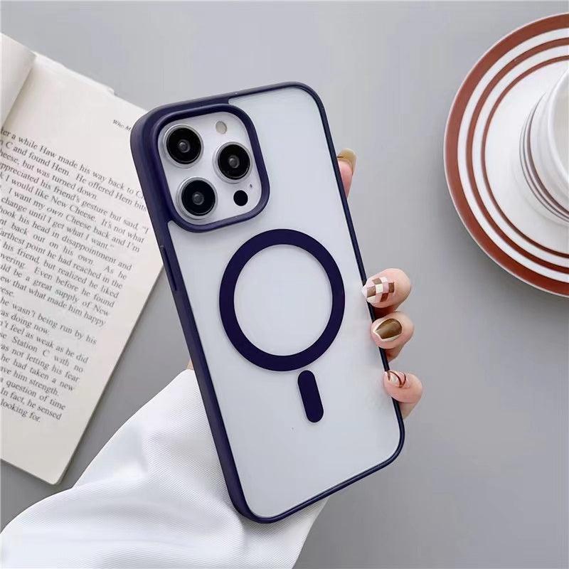 Coque Magsafe Chargement Magnétique pour iPhone 16 Pro Max - Coque Wiqeo 10€-15€, Coque, iPhone 16 Pro Max, Magsafe, Silicone, Transparente Wiqeo, Déstockeur de Coques Pour iPhone