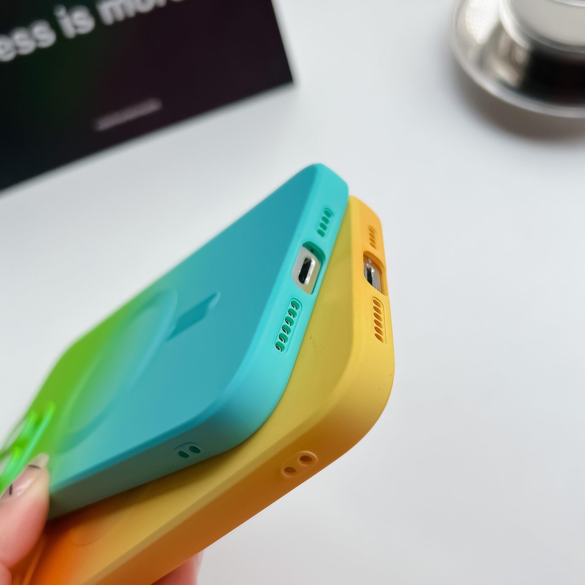 Coque Magsafe Dégradée en SIlicone pour iPhone 14 Pro Max - Coque Wiqeo 10€-15€, Coque, iPhone 14 Pro Max, Magsafe, Silicone Wiqeo, Déstockeur de Coques Pour iPhone