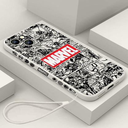 Coque Marvel Dessin pour iPhone 16