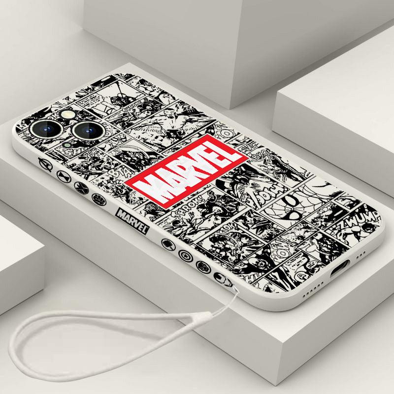 Coque Marvel Dessin pour iPhone 16