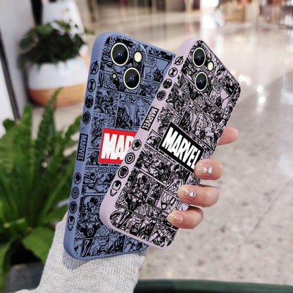 Coque Marvel Dessin pour iPhone 16