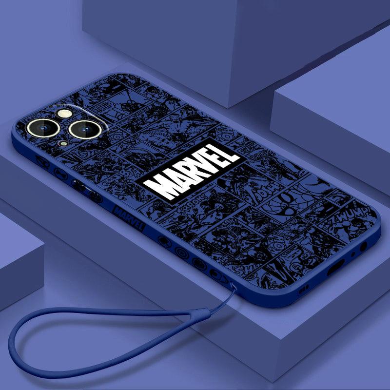 Coque Marvel Dessin pour iPhone 16 - Coque Wiqeo 10€-15€, Coque, iPhone 16, Silicone Wiqeo, Déstockeur de Coques Pour iPhone