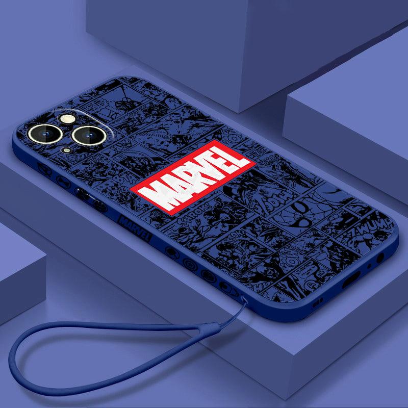 Coque Marvel Dessin pour iPhone 16 - Coque Wiqeo 10€-15€, Coque, iPhone 16, Silicone Wiqeo, Déstockeur de Coques Pour iPhone