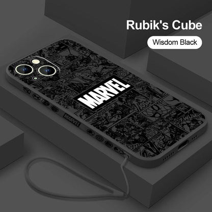 Coque Marvel Dessin pour iPhone 16 - Coque Wiqeo 10€-15€, Coque, iPhone 16, Silicone Wiqeo, Déstockeur de Coques Pour iPhone