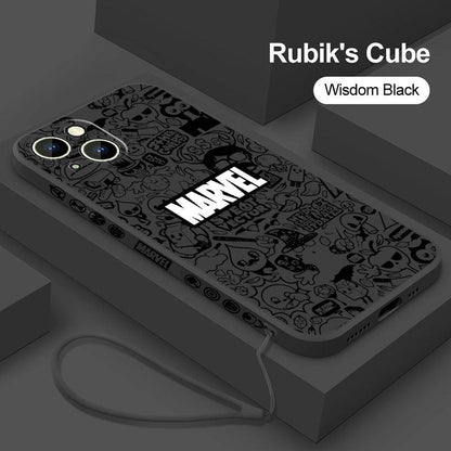 Coque Marvel Dessin pour iPhone 16 - Coque Wiqeo 10€-15€, Coque, iPhone 16, Silicone Wiqeo, Déstockeur de Coques Pour iPhone