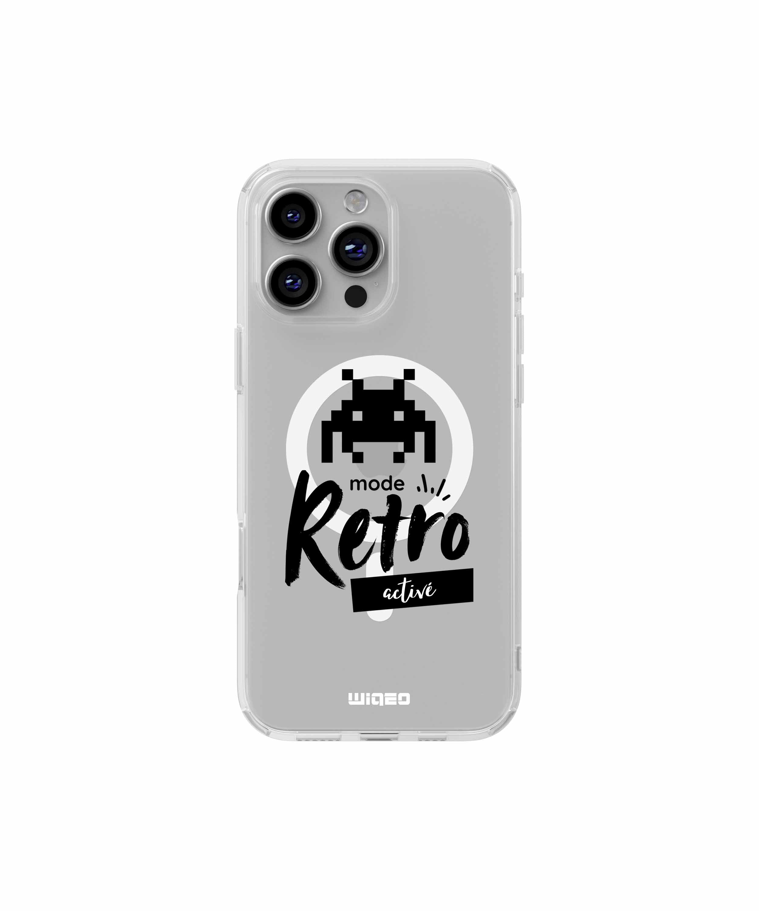 Coque mode retro activé pour iPhone