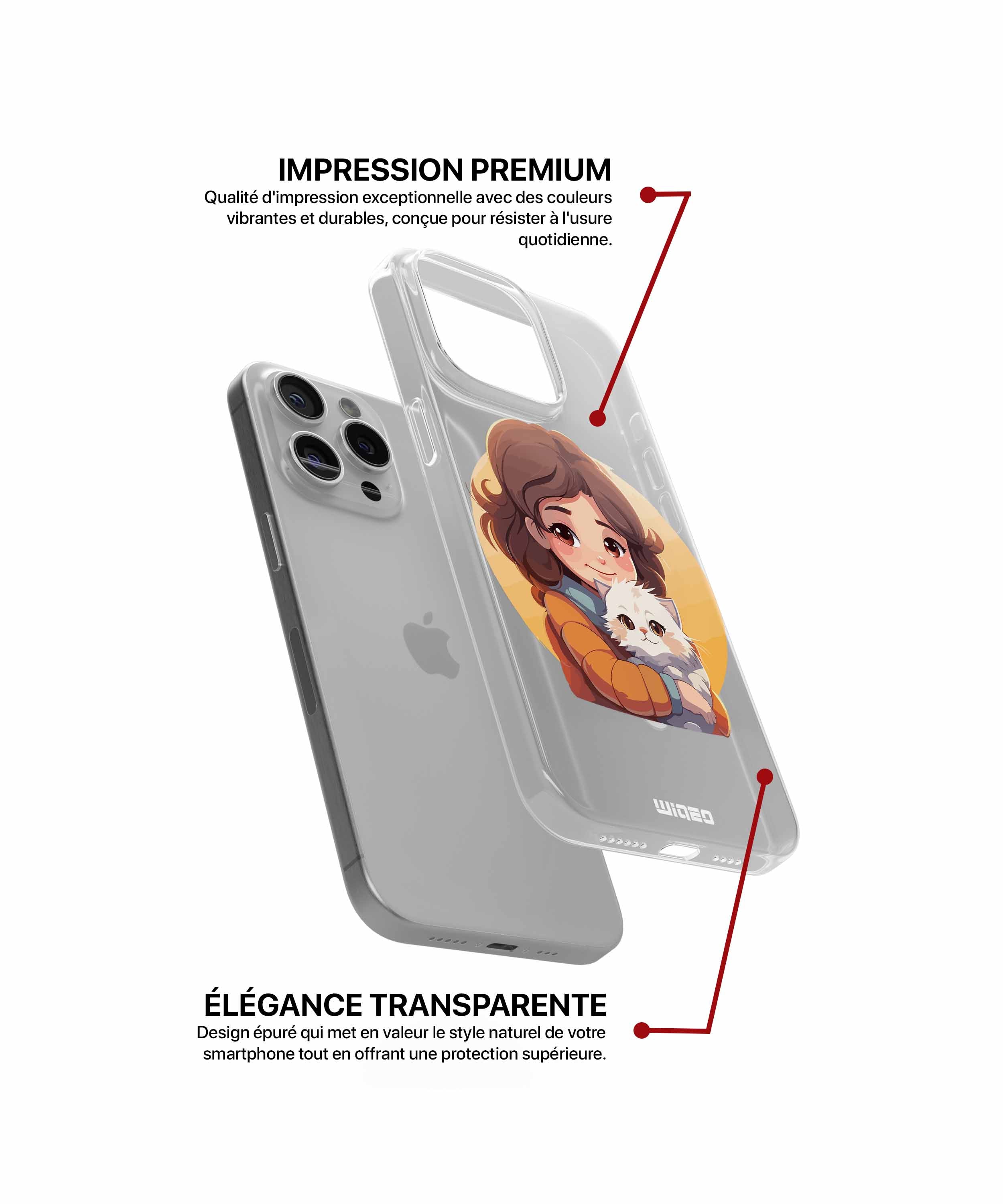 Coque moment de tendresse pour iPhone