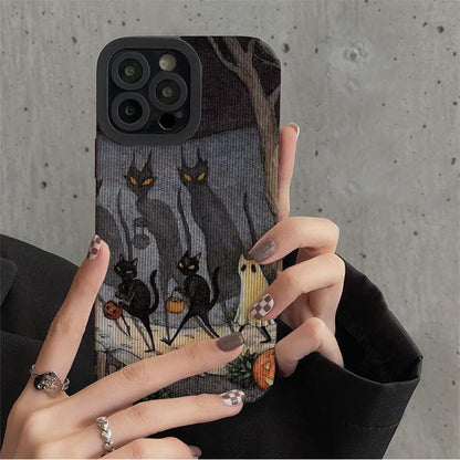 Coque Monstres Halloween pour iPhone 16