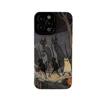 Coque Monstres Halloween pour iPhone 16