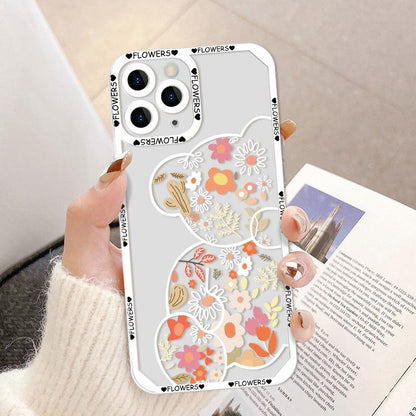 Coque Motif et Bordures Renforcées pour iPhone 16 - Coque Wiqeo 10€-15€, Coque, iPhone 16, Silicone, Transparente Wiqeo, Déstockeur de Coques Pour iPhone