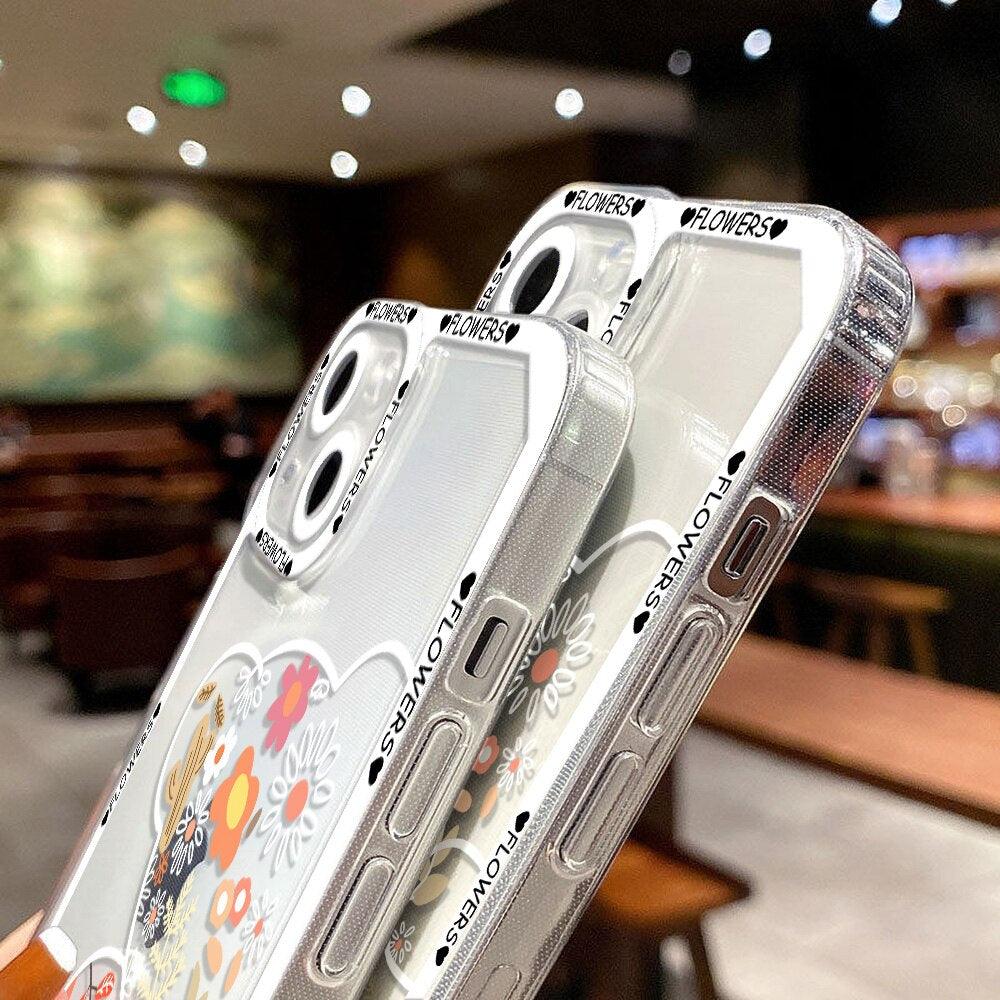 Coque Motif et Bordures Renforcées pour iPhone 16 Plus