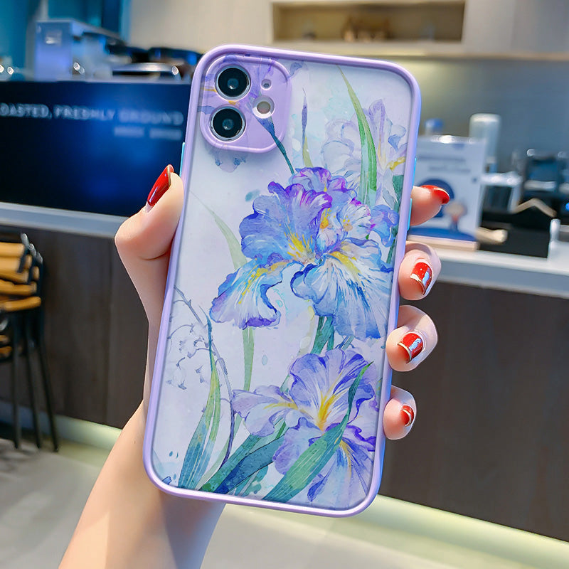 Coque Motif Fleur Luxe pour iPhone 14 Pro Max - 7