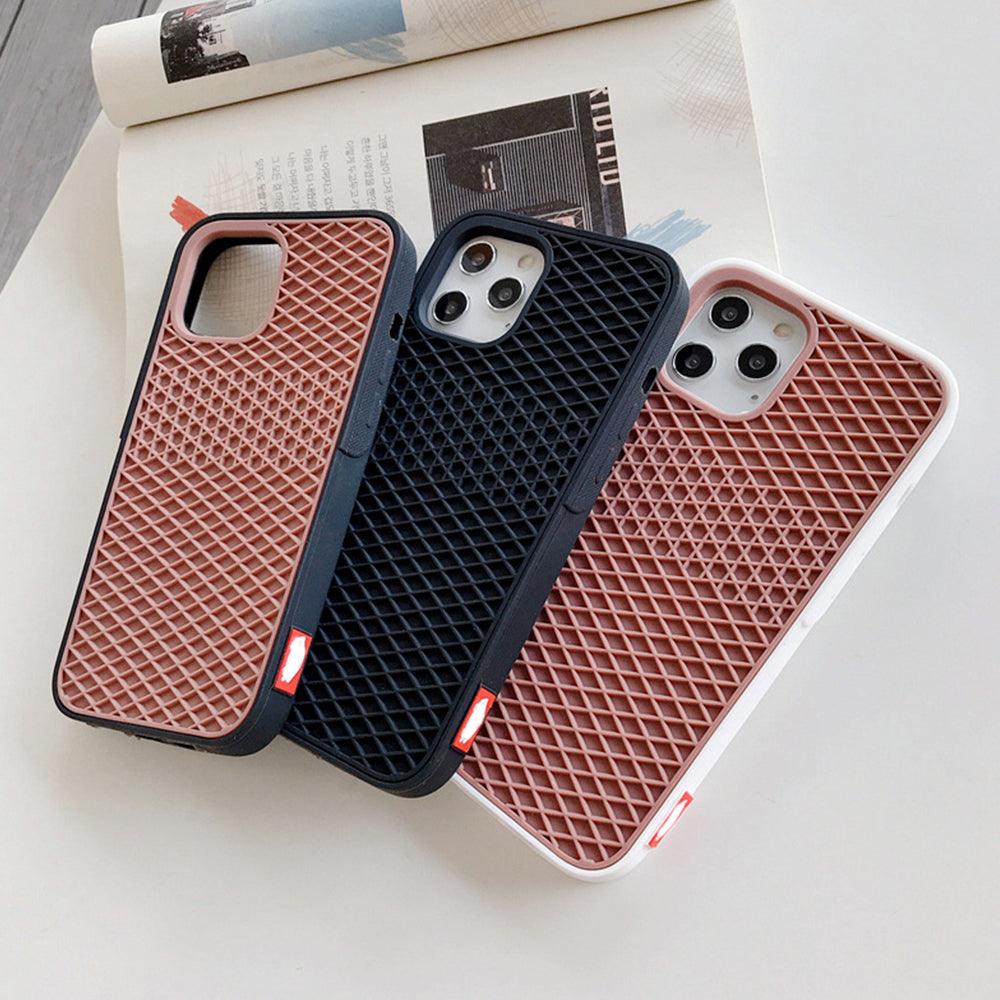 Coque Motif Grille en Silicone pour iPhone 13 Pro - Coque Wiqeo 10€-15€, Coque, iPhone 13 Pro, Silicone Wiqeo, Déstockeur de Coques Pour iPhone