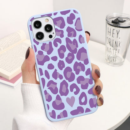 Coque Motif Léopard Coloré pour iPhone 14 - 9