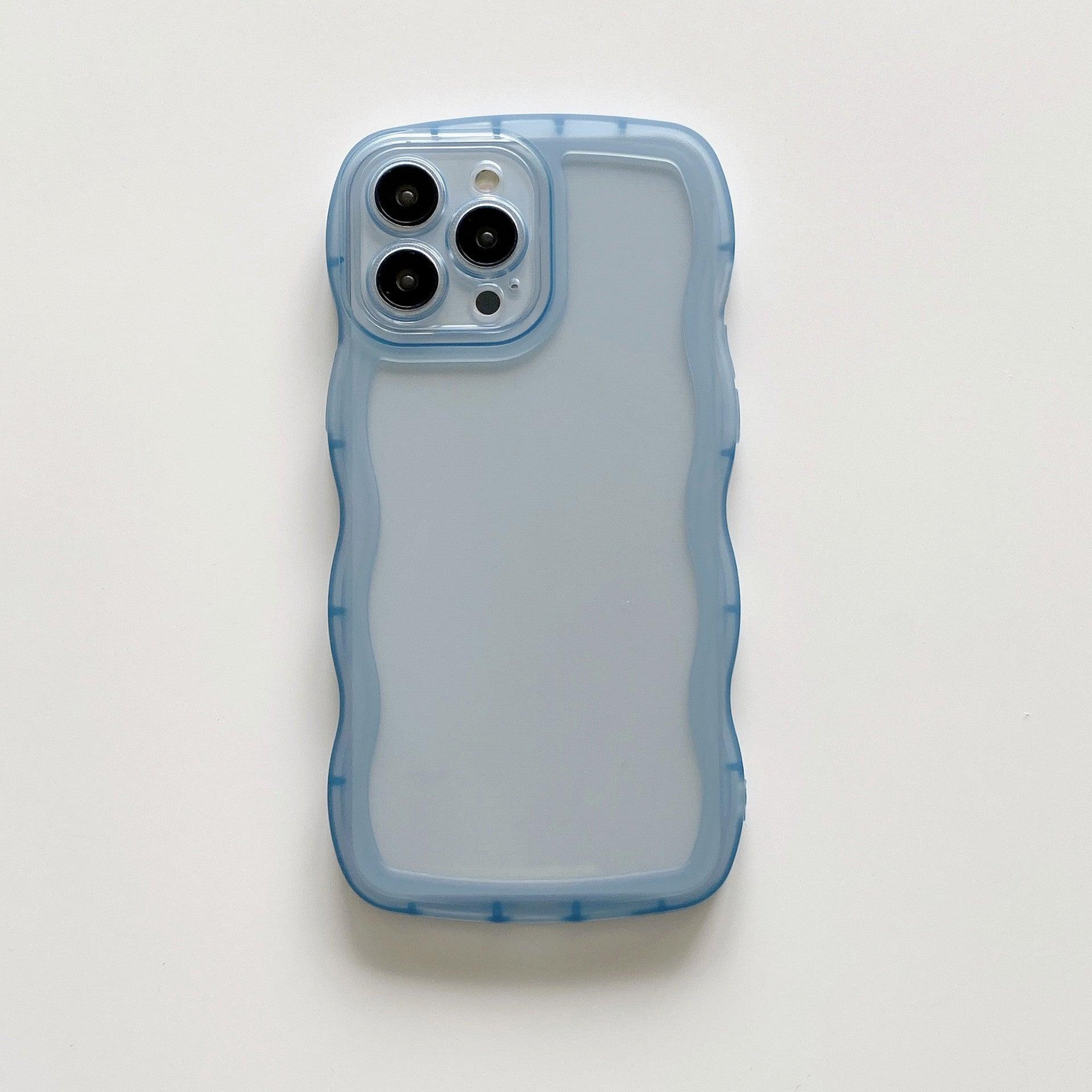 Coque Ondulée Transparente pour iPhone 15 Plus - Coque Wiqeo 10€-15€, Coque, iPhone 15 Plus, Silicone, Transparente Wiqeo, Déstockeur de Coques Pour iPhone
