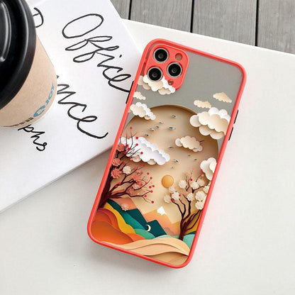 Coque Paysage Montagnes pour iPhone 16 Plus - Coque Wiqeo 10€-15€, Coque, iPhone 16 Plus, Silicone Wiqeo, Déstockeur de Coques Pour iPhone