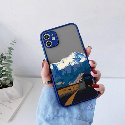 Coque Paysages Peints à la Main pour iPhone 16 Pro - Coque Wiqeo 10€-15€, Coque, iPhone 16 Pro, Silicone Wiqeo, Déstockeur de Coques Pour iPhone