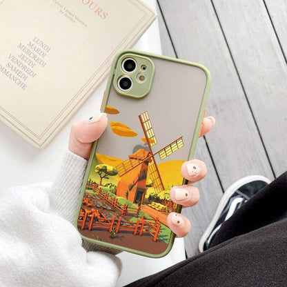 Coque Paysages Peints à la Main pour iPhone 16 Pro - Coque Wiqeo 10€-15€, Coque, iPhone 16 Pro, Silicone Wiqeo, Déstockeur de Coques Pour iPhone