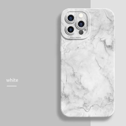 Coque Peinture à l'huile en Silicone pour iPhone 15