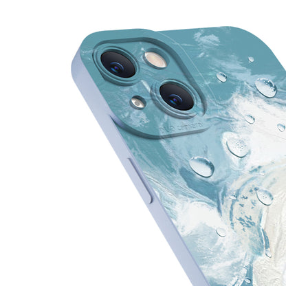 Coque Peinture Aquarelle en Silicone pour iPhone 13 Pro Max