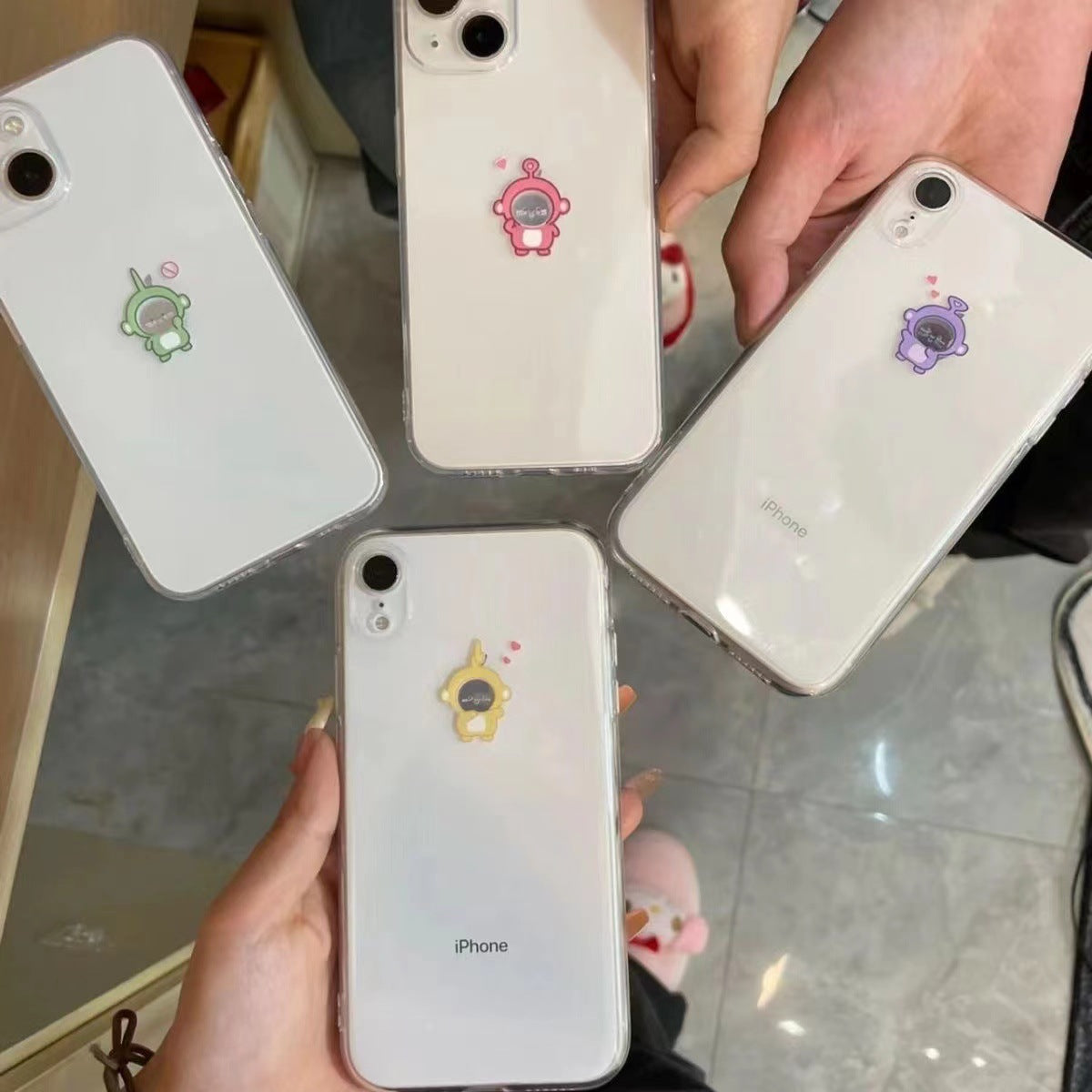 Coque Personnage Mignon pour iPhone X