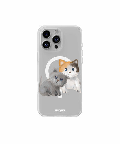 Coque petits yeux curieux pour iPhone