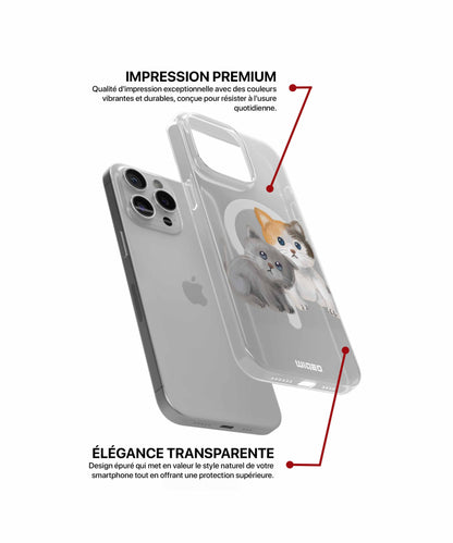 Coque petits yeux curieux pour iPhone