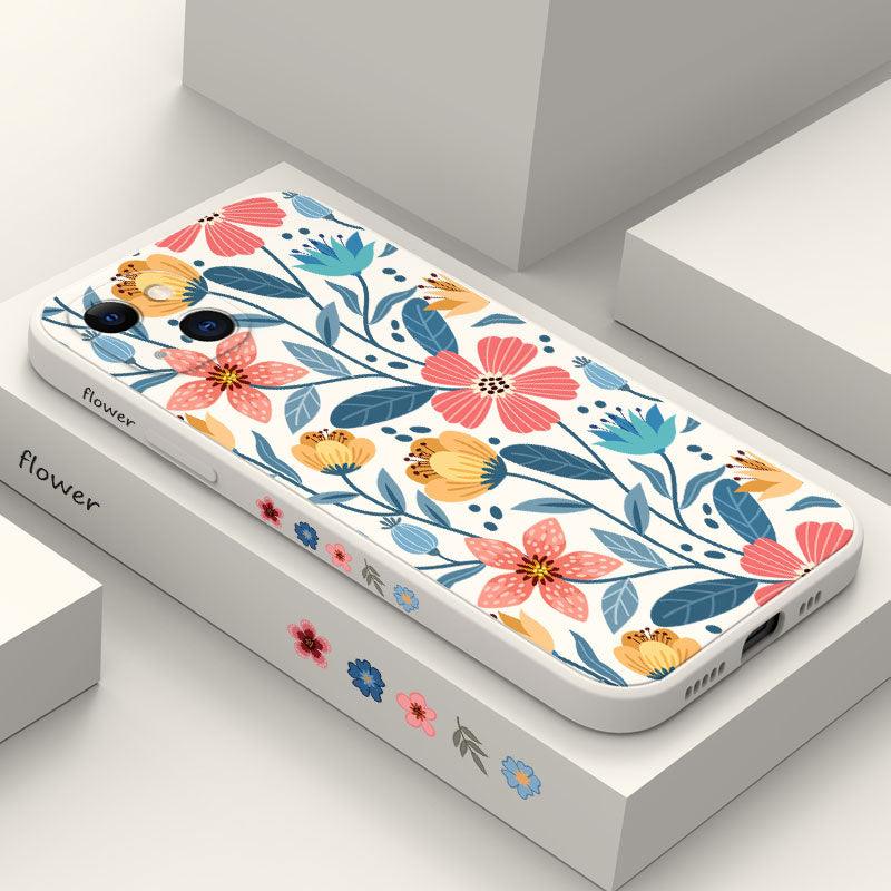 Coque Plantes Abstraites en Silicone pour iPhone 13 Pro Max - Coque Wiqeo 10€-15€, Coque, iPhone 13 Pro Max, Silicone Wiqeo, Déstockeur de Coques Pour iPhone