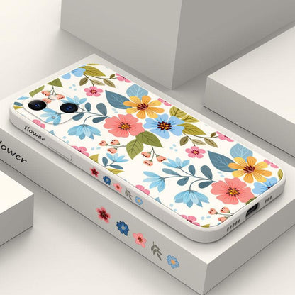 Coque Plantes Abstraites en Silicone pour iPhone 14 Pro - Coque Wiqeo 10€-15€, Coque, iPhone 14 Pro, Silicone Wiqeo, Déstockeur de Coques Pour iPhone