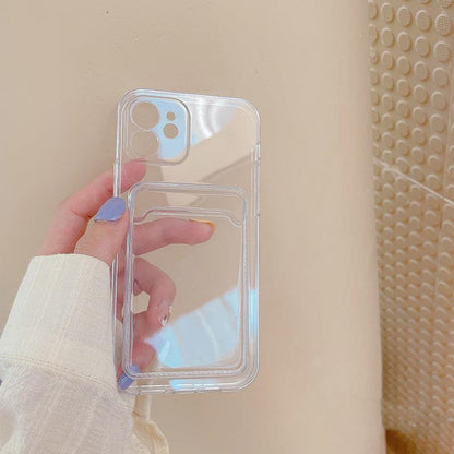 Coque Portefeuille Transparente pour iPhone 16