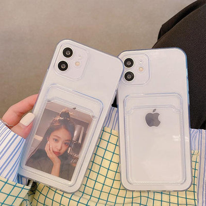 Coque Portefeuille Transparente pour iPhone 16 - Coque Wiqeo 10€-15€, Coque, iPhone 16, Portefeuille, Transparente Wiqeo, Déstockeur de Coques Pour iPhone