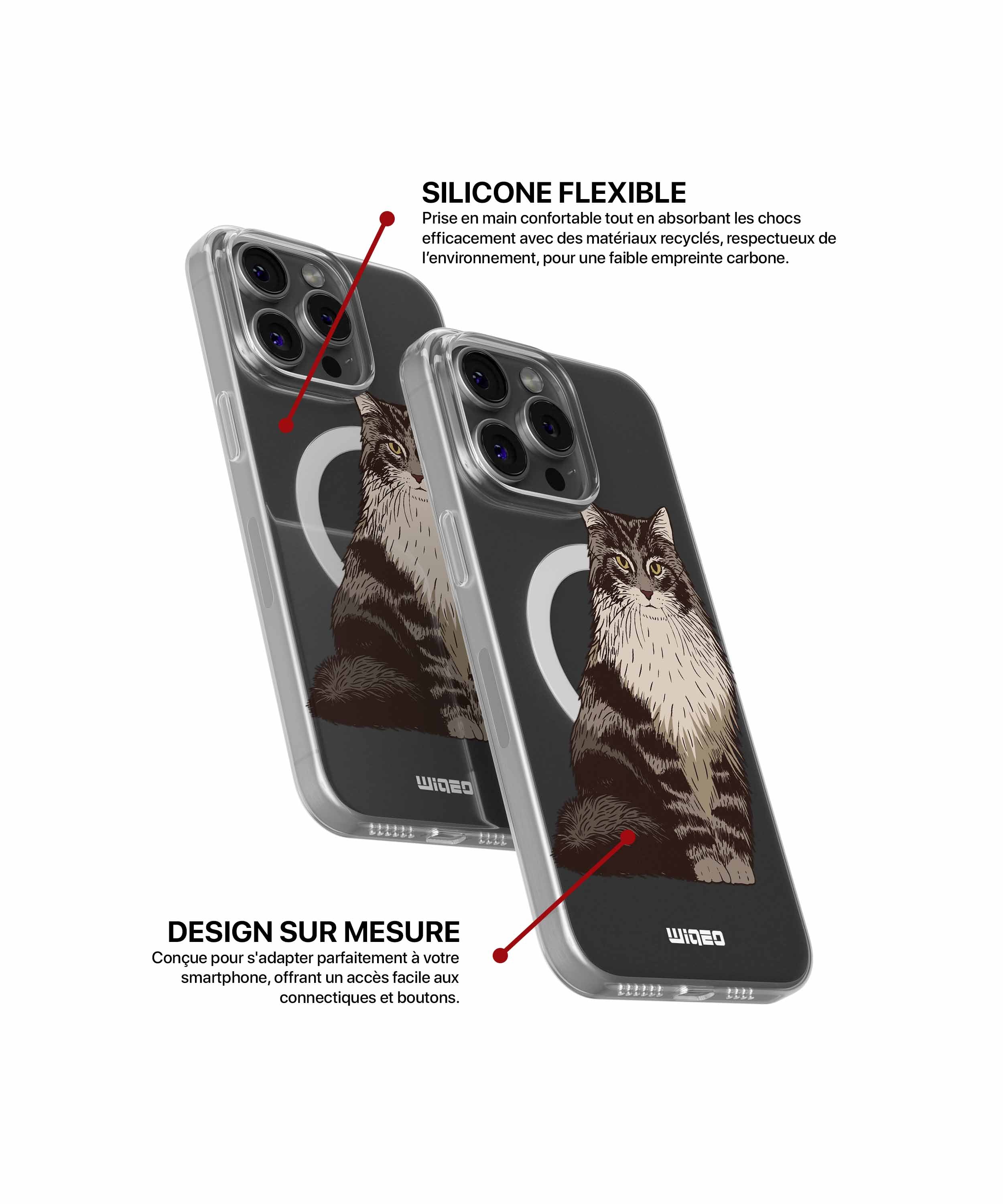 Coque pose élégante pour iPhone