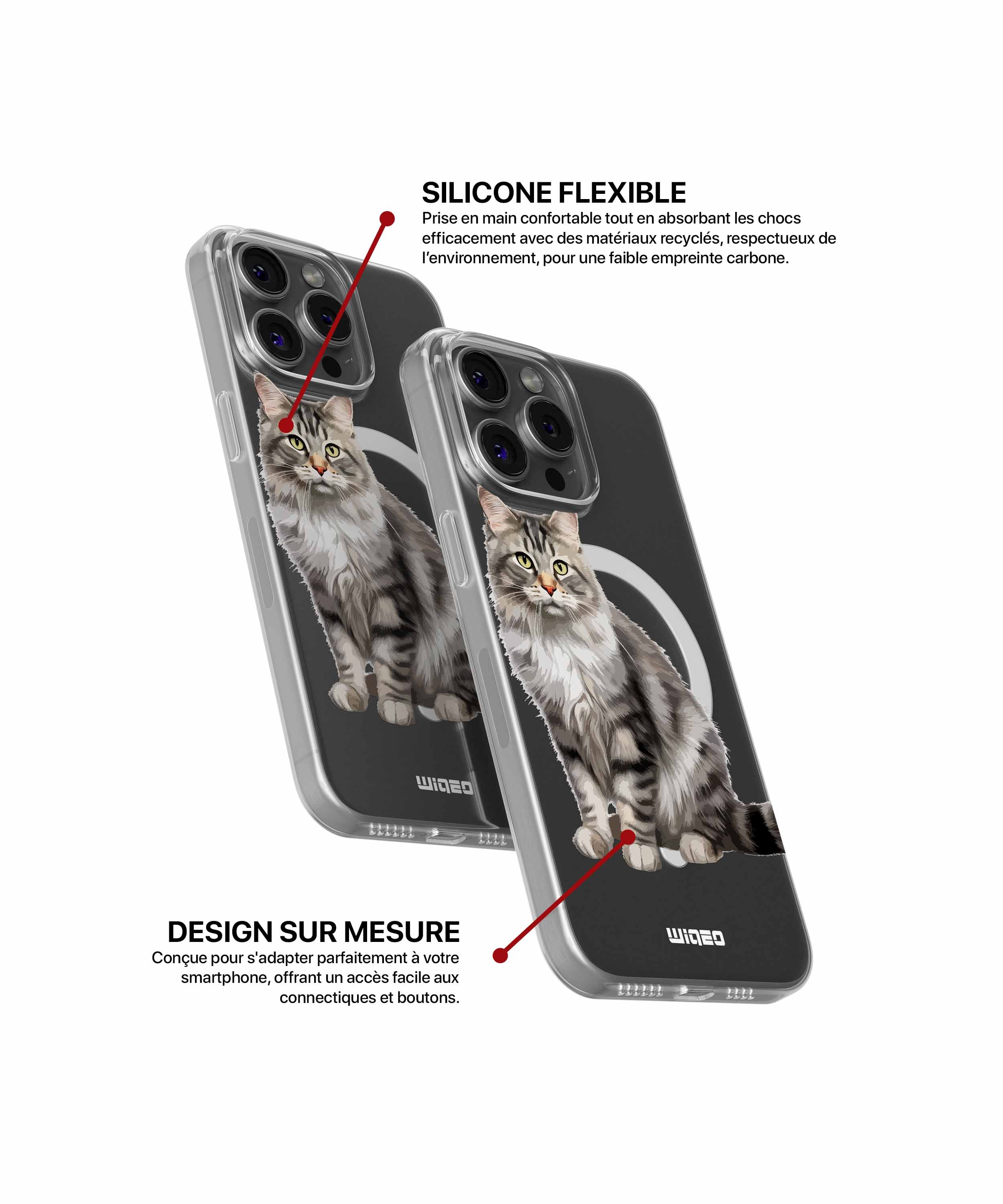 Coque pose impériale pour iPhone