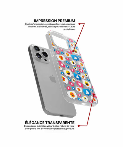 Coque réactions éclatantes pour iPhone