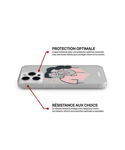 Coque regard complice pour iPhone