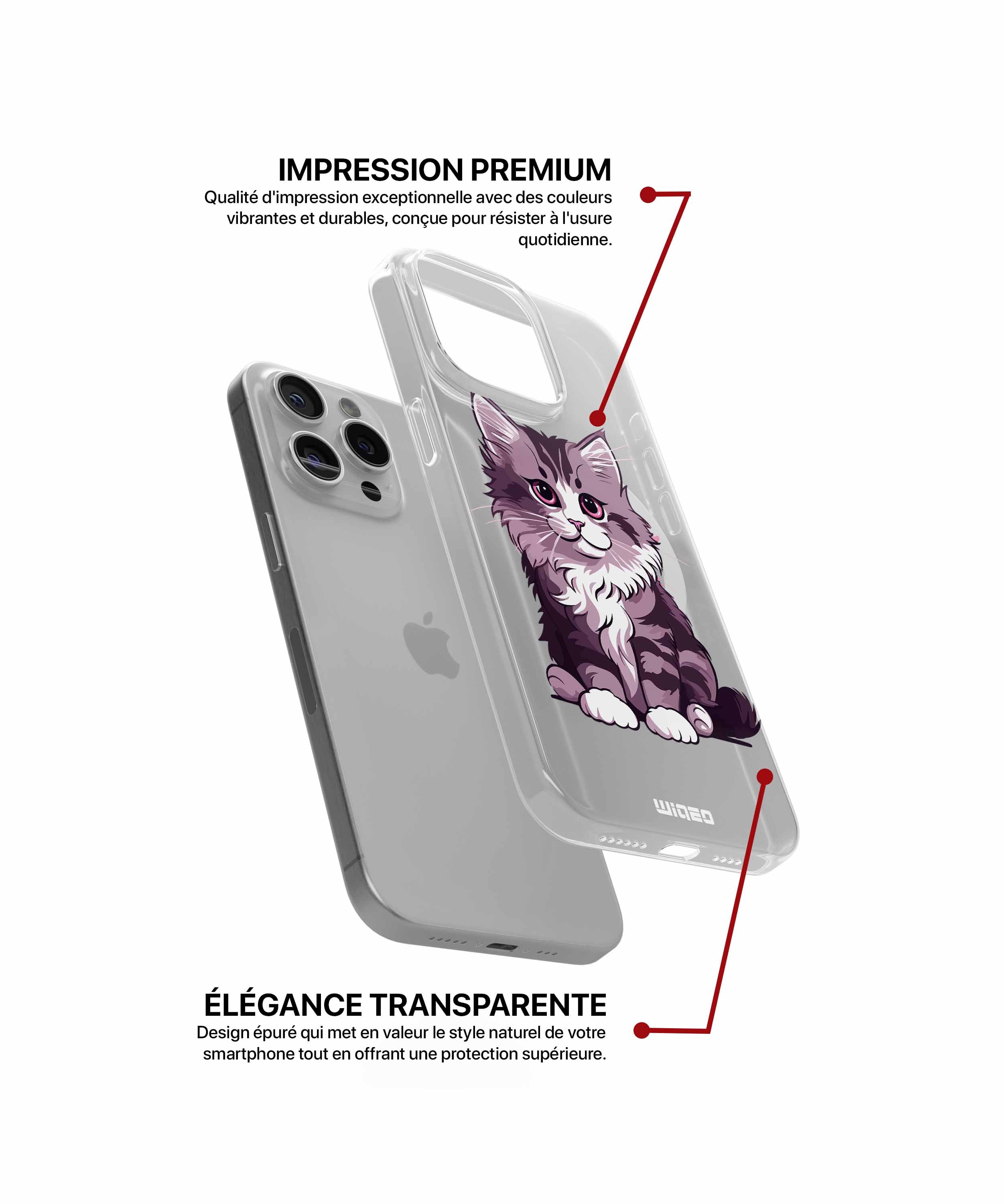 Coque regard doux pour iPhone