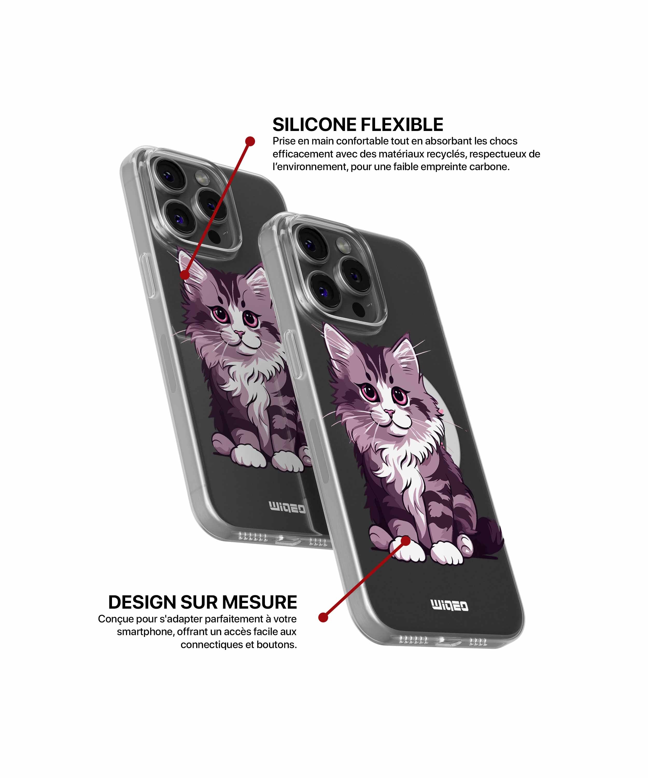 Coque regard doux pour iPhone