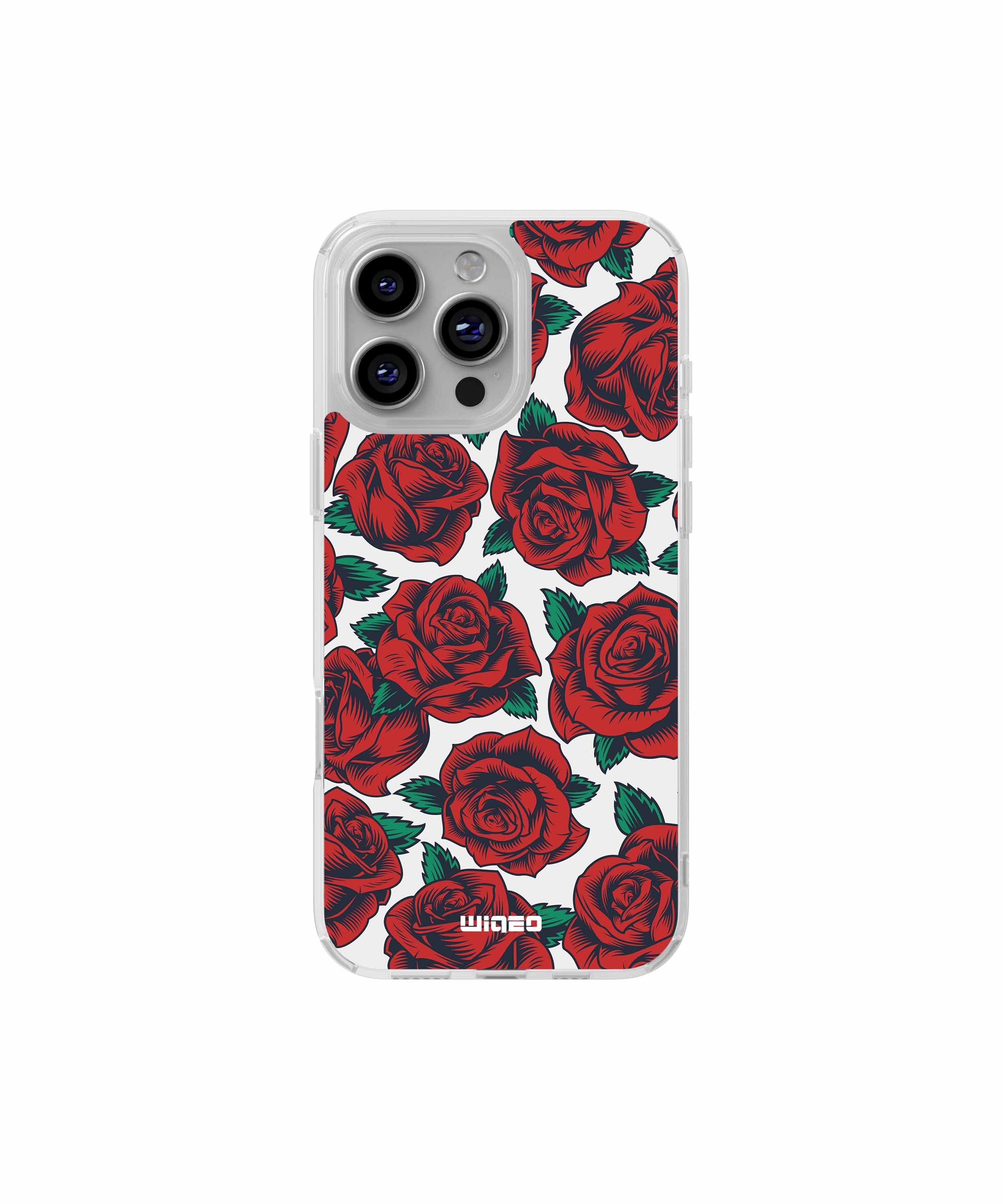 Coque roses passion pour iPhone