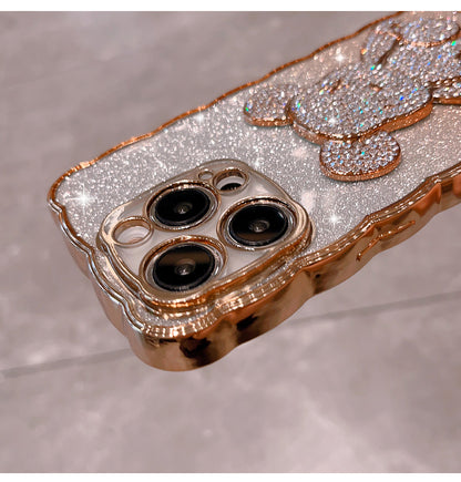 Coque Scintillante en Strass pour iPhone 15