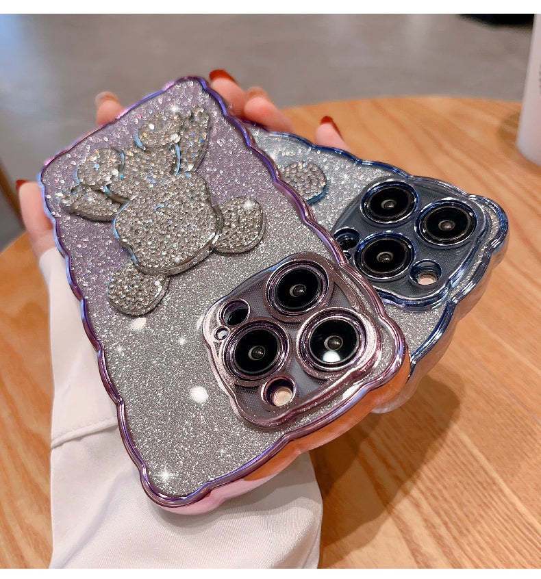 Coque Scintillante en Strass pour iPhone 15