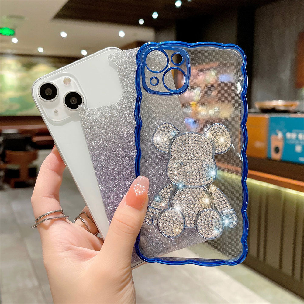 Coque Scintillante en Strass pour iPhone 15