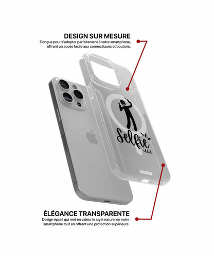 Coque selfie addict pour iPhone