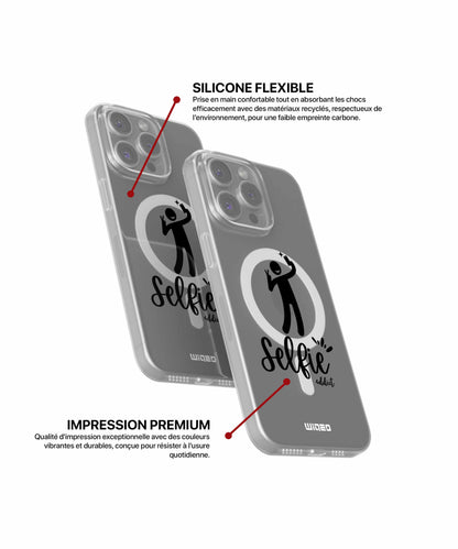 Coque selfie addict pour iPhone